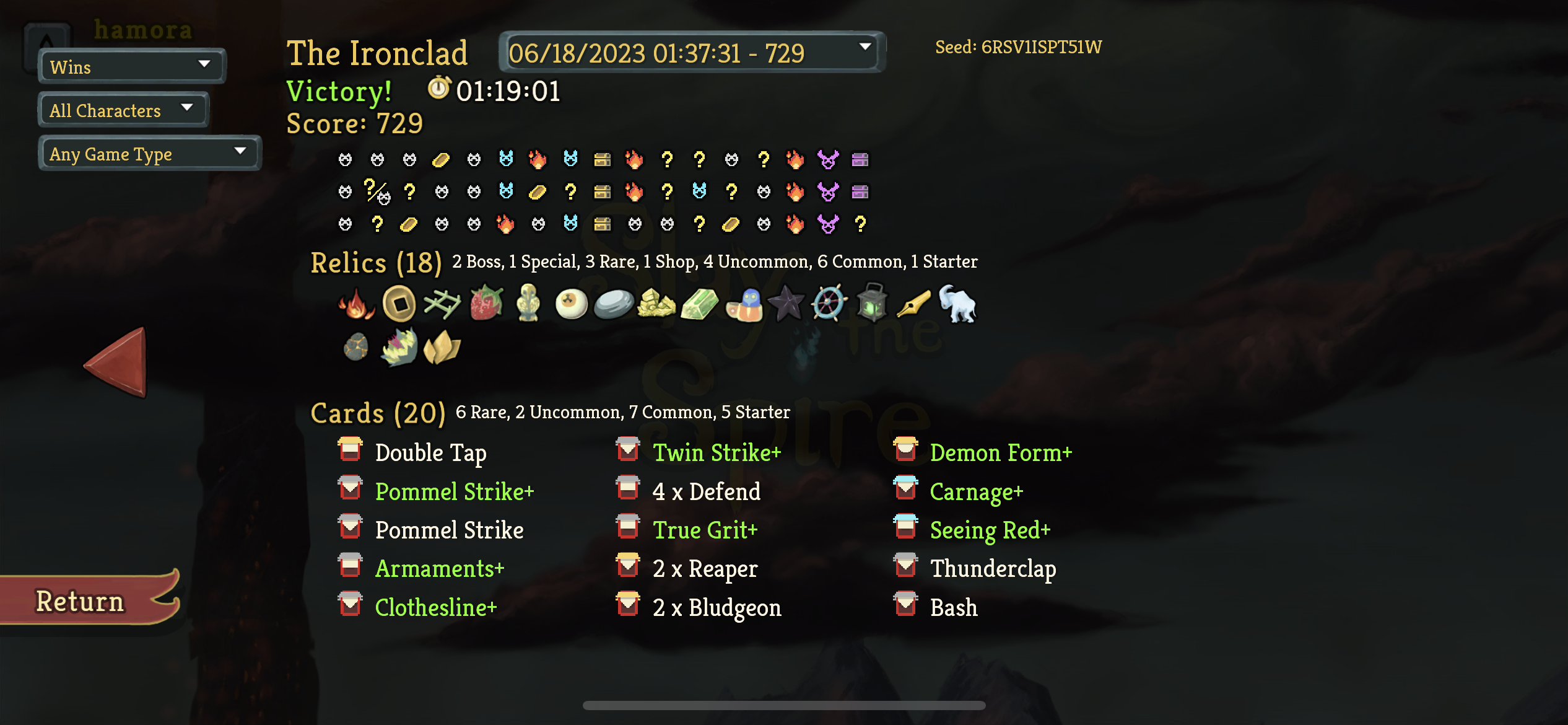 Ironclad ascension  deck