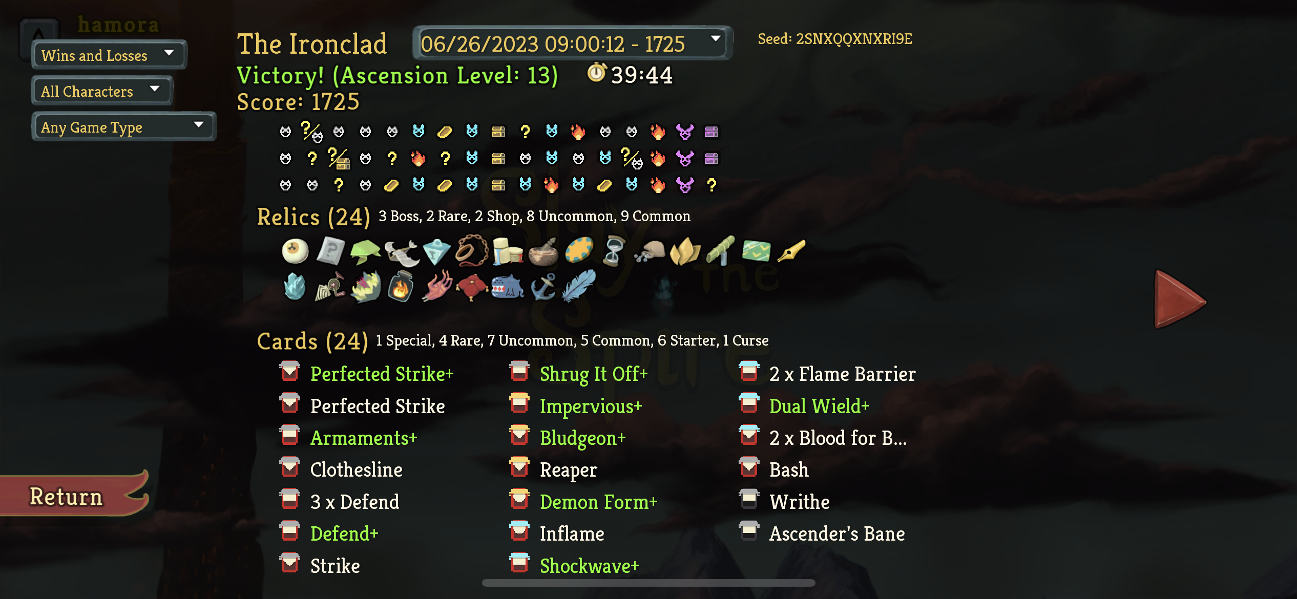 Ironclad ascension  deck