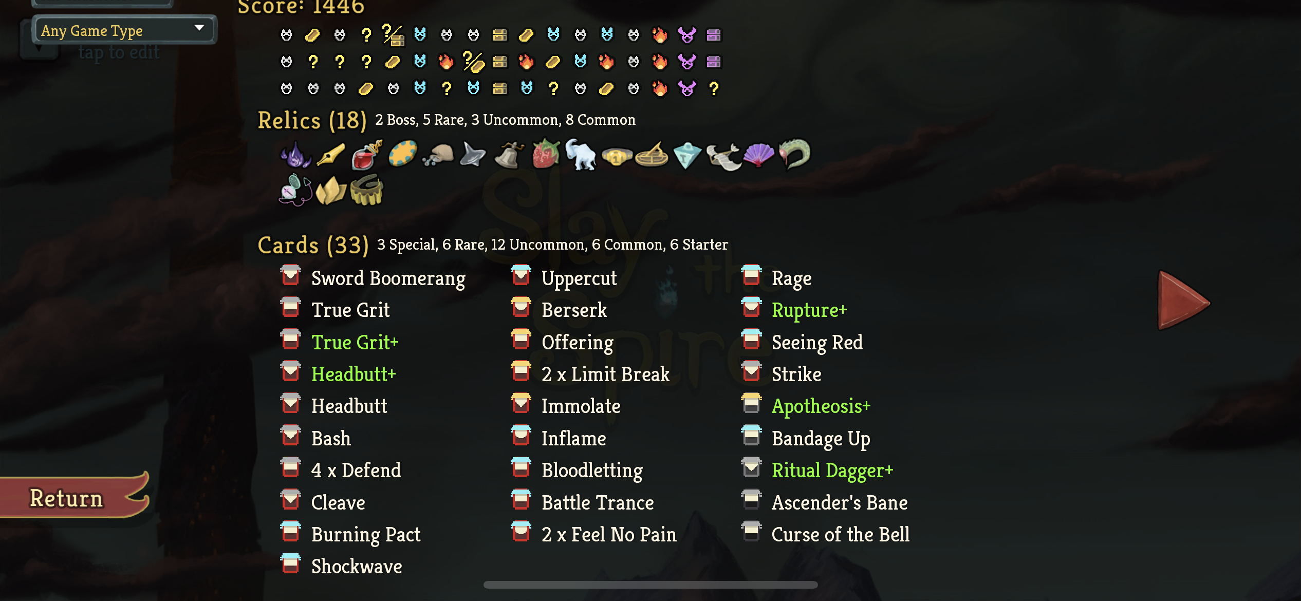 Ironclad ascension  deck